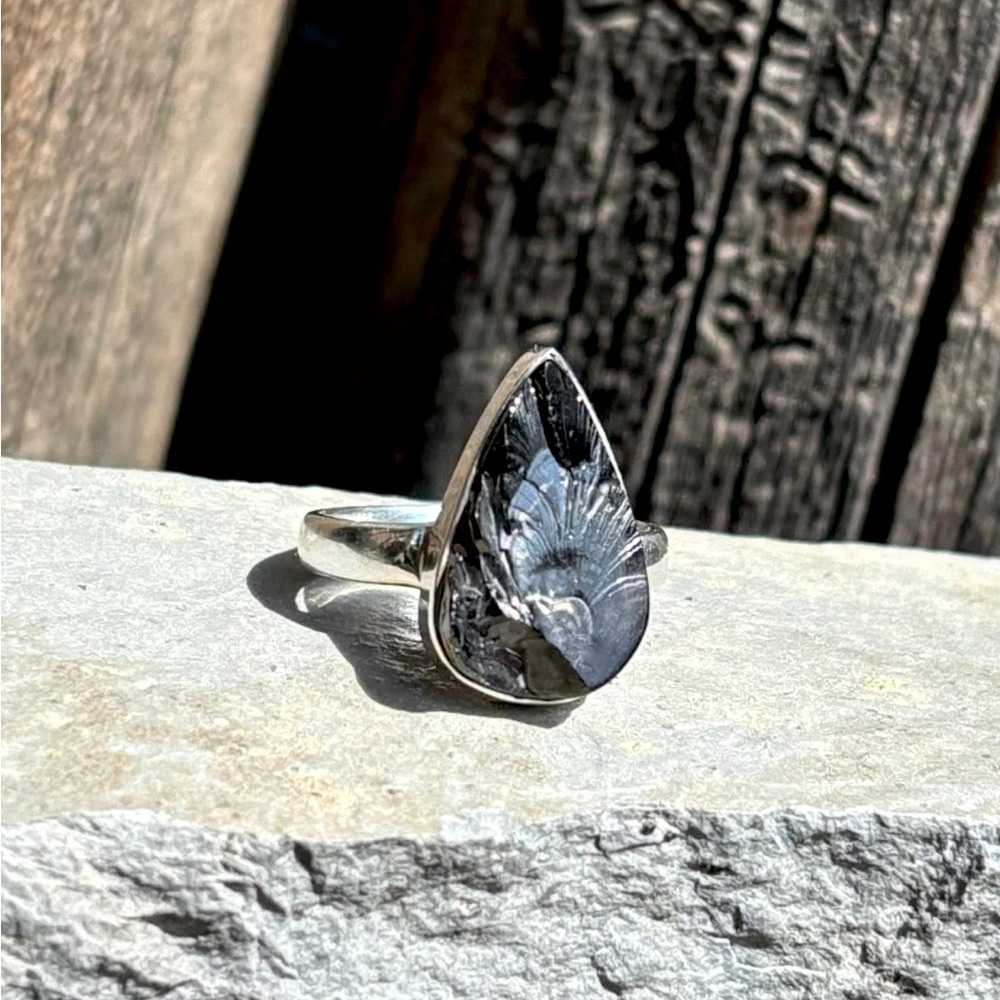 SOLD Shungite Ring - Picture 8 of 10